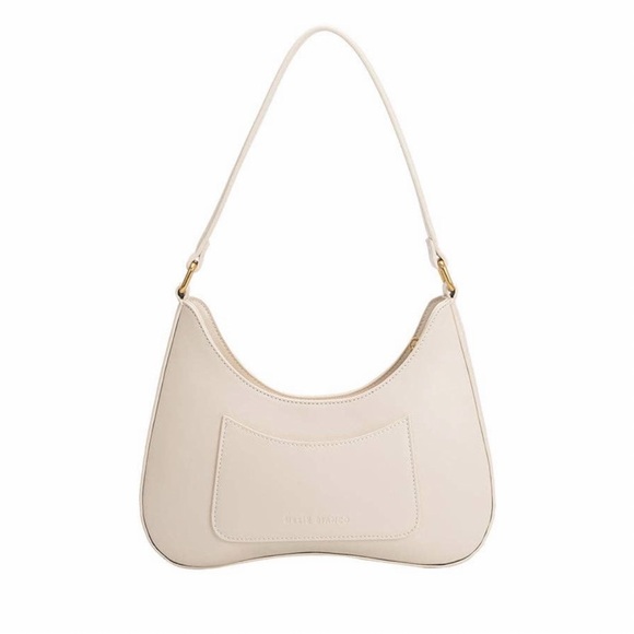 Yvonne Shoulder Bag | Beige | Melie Bianco - Picture 3 of 11